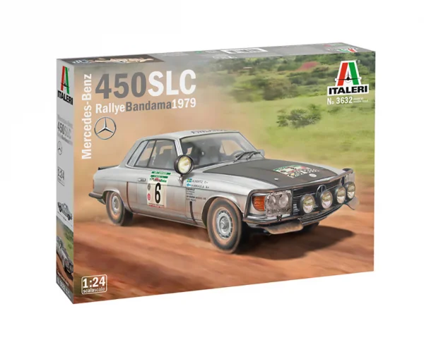 Italeri Mercedes 450 Slc Rally Bandama 1979