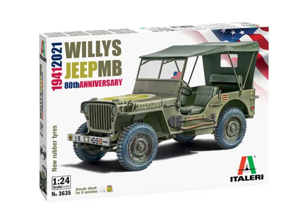 Italeri Jeep Willys Mb