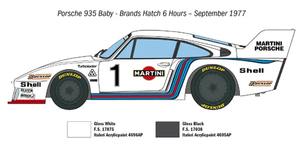 Italeri Porsche 935 Baby