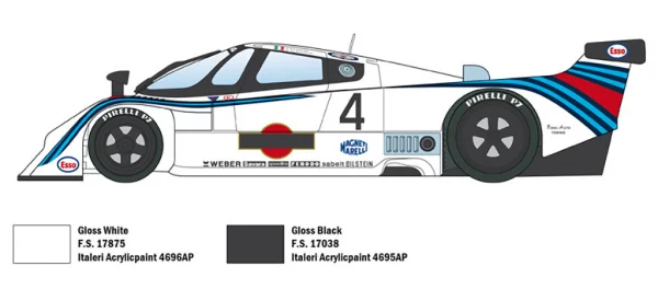 Italeri 1/24 Lancia Lc2
