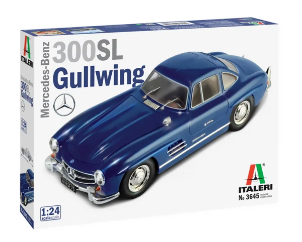 Italeri 1/24 Mercedes Benz 300SL Gullwing — image 10 of 11