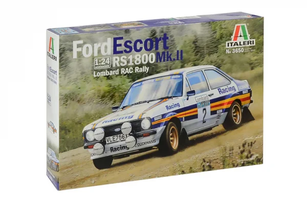 Italeri 1/24 Ford Escort Rs1800 Mkii Rac