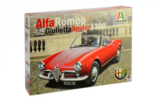 Italeri Giulietta Spider 1300