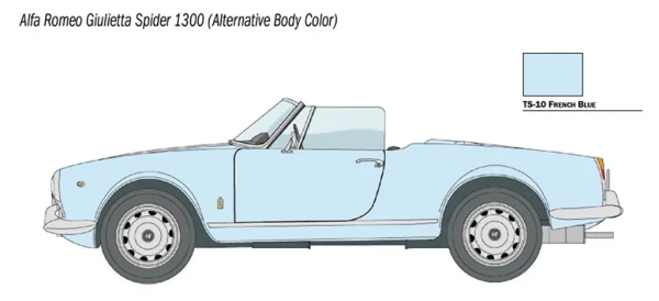 Italeri Giulietta Spider 1300