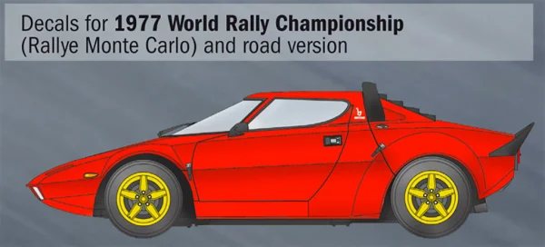 Italeri Lancia Stratos Hf