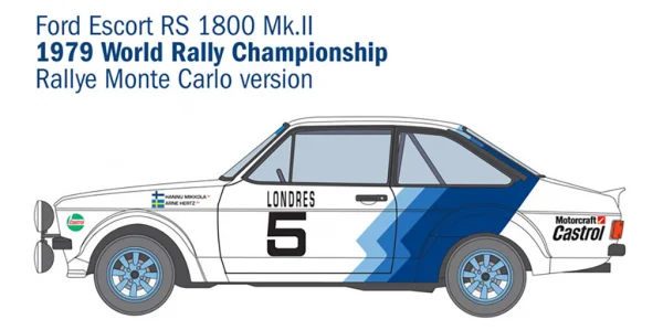 Italeri Ford Escort Mk II