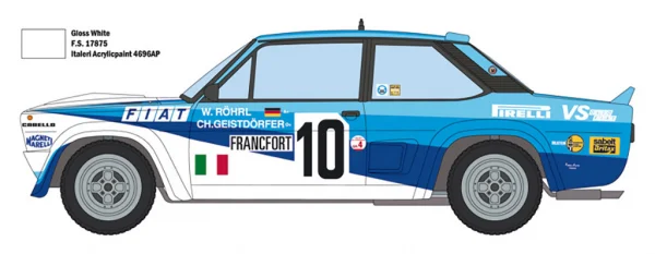 Italeri Fiat 131 Abarth Rally