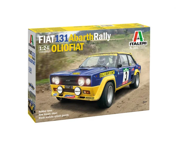 Italeri Fiat 131 Abarth Rally Ol10 Fiat — image 9 of 11