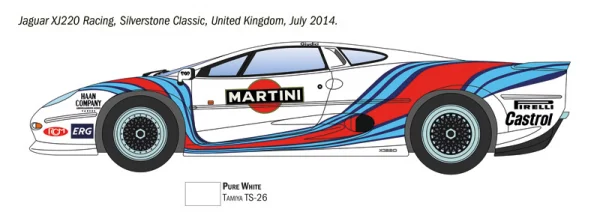 Italeri Jaguar XJ 220 Race Car — image 9 of 14