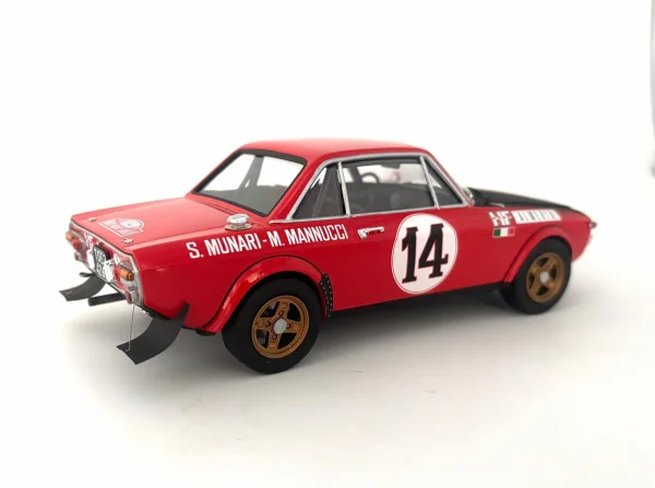 Italeri Lancia Fulvia HF Rally Monte Carlo 1972