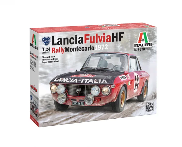 Italeri Lancia Fulvia HF Rally Monte Carlo 1972