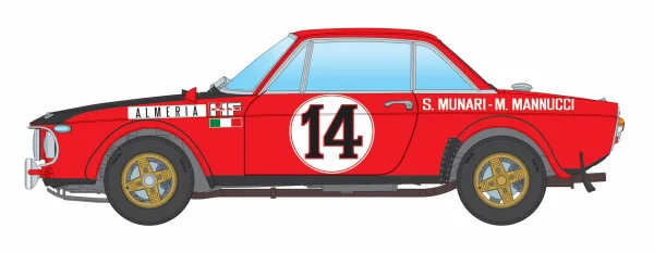 Italeri Lancia Fulvia HF Rally Monte Carlo 1972