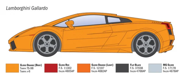 Italeri Lamborghini Gallardo — image 8 of 15