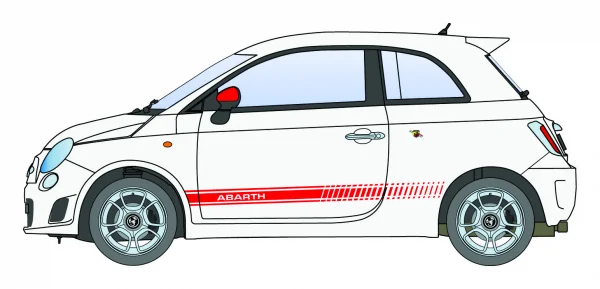 Italeri Fiat 500 Abarth (2008)