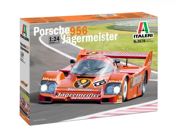 Italeri Porsche 956 Jagermeister — image 8 of 15