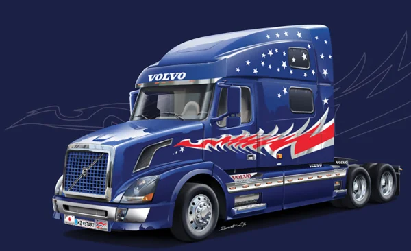 Italeri Volvo Vn 780