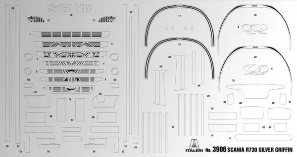 Italeri Scania R730 Streamline 4X2 — image 16 of 16