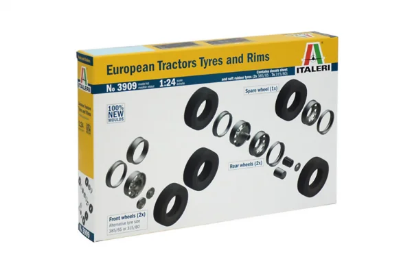 Italeri European Tyres And Rims