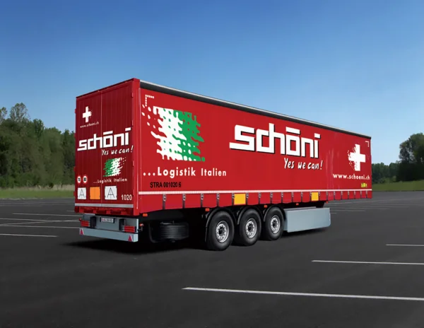 Italeri Curtainside Trailer