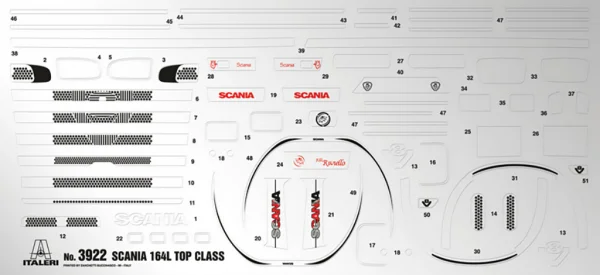 Italeri Scania 164L Topclass