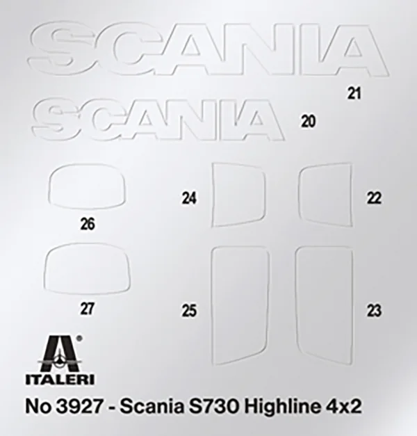 Italeri Scania S730 Highline 4X2