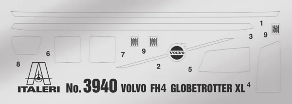 Italeri Volvo Fh16 Globetrotter XL (2014) — image 11 of 15