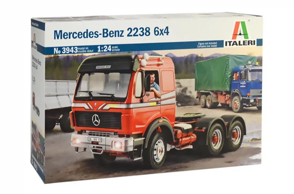 Italeri 1/24 Mercedes Benz 2238 6X4