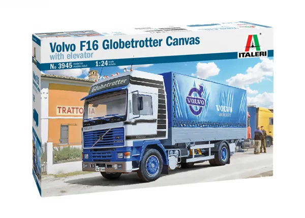 Italeri Volvo F16 Globetrotter Canvas Truck — image 13 of 15