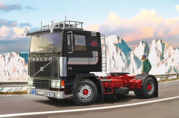Italeri Volvo F-12 Intercooler With Access