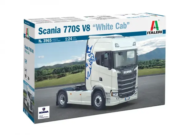 Italeri Scania S770 V8 White Cab — image 11 of 13