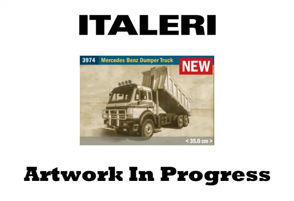 Italeri Mercedes Benz Dumper Truck