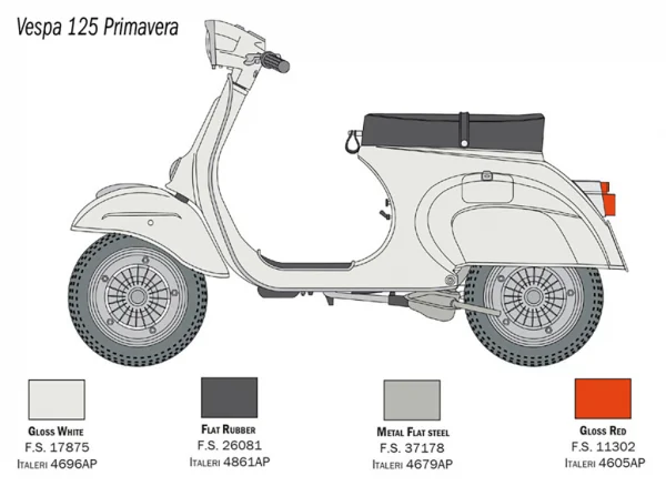 Italeri Vespa 125 Primavera