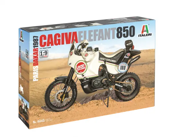 Italeri Cagiva Elephant 850 Paris Dakar1987 — image 3 of 15