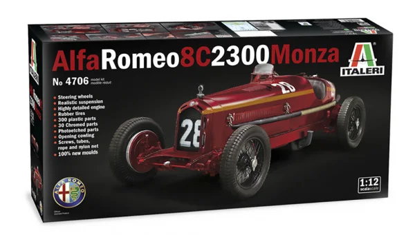 Italeri Alfa Romeo 8C 2300 Monza