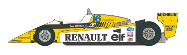 Italeri Renault Re23 Turbo F1