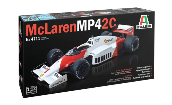 Italeri Mc Laren MP4/2C Prost Rosberg — image 14 of 14
