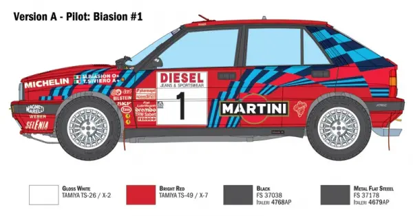 Italeri Lancia Delta HF Integrale Sanremo — image 13 of 13