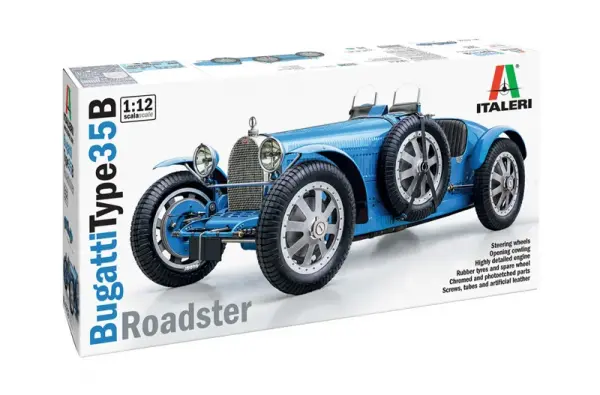 Italeri Bugatti Roadster/Monte Carlo — image 11 of 17