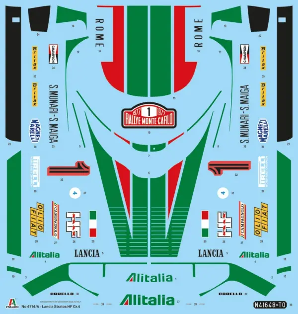 Italeri Lancia Statos Hf Gr 4 — image 10 of 14
