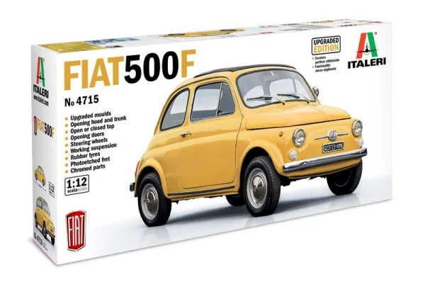 Italeri Fiat 500 Upgraded Edition — image 10 of 13