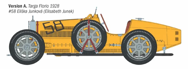 Italeri Bugatti Type 35B - Targa Florio 29 / Monaco GP 30