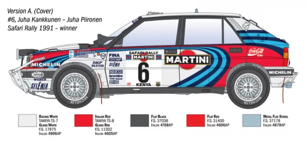 Italeri Lancia Delta Integrale Safari 16v — image 5 of 14