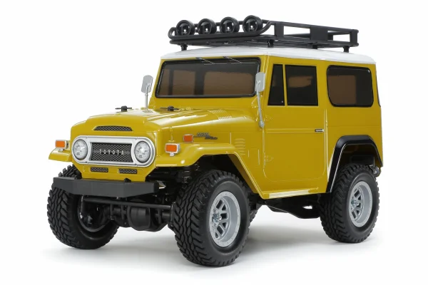 Tamiya Toyota LC 40 Yellow Painted CC-02 — image 1 of 2