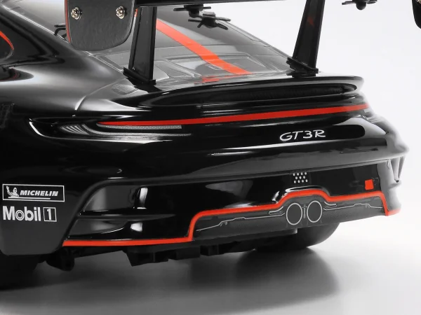 Tamiya Porsche 911 GT3 R (992) with Black Painted Body (TT-02)