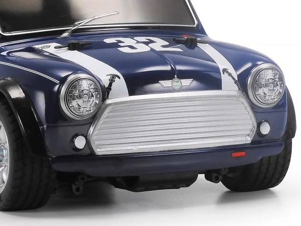 Tamiya Mini Cooper Racing with Blue Painted Body (MB-01) &mdash; image 4 of 5