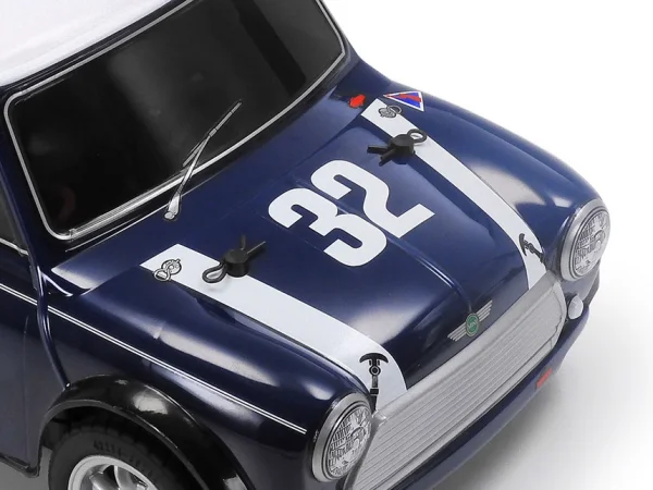 Tamiya Mini Cooper Racing with Blue Painted Body (MB-01) &mdash; image 5 of 5
