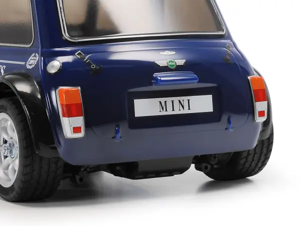 Tamiya Mini Cooper Racing with Blue Painted Body (MB-01) &mdash; image 7 of 16