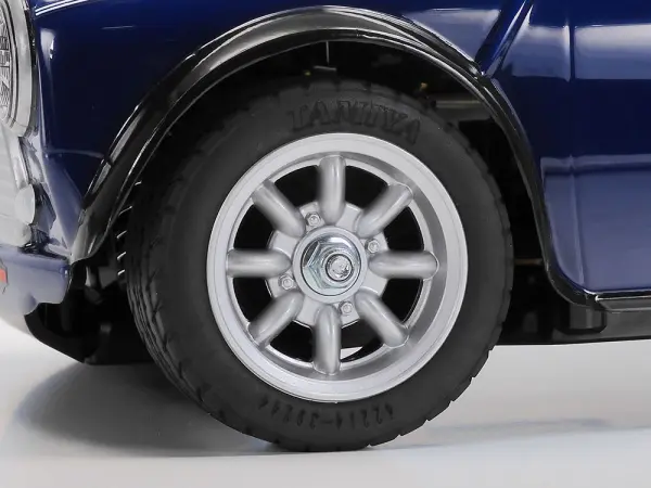 Tamiya Mini Cooper Racing with Blue Painted Body (MB-01) &mdash; image 8 of 16