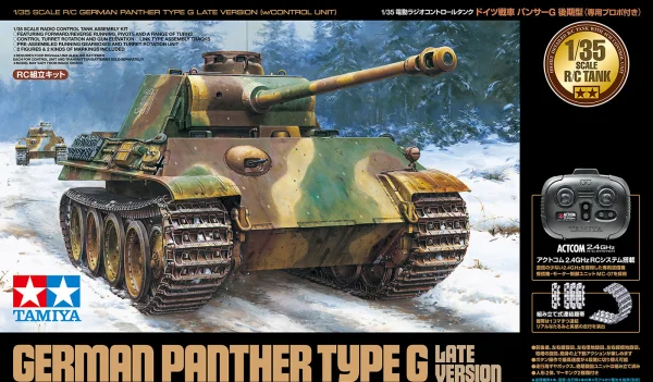 Tamiya 1/35 RC Panther G Late Version (with Control Unit)