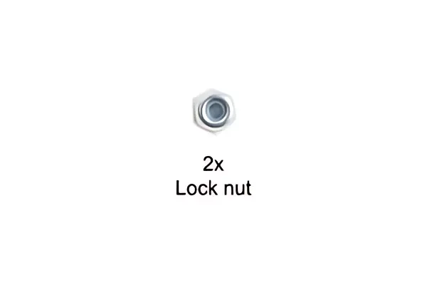 Tamiya 2 X 25mm Cap Screw W/Nut (2) — image 1 of 2